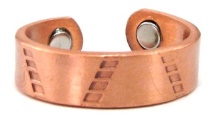 Solid Copper Magnetic Ring #MCR113