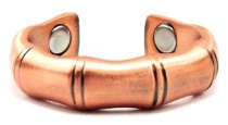 Bamboo  Solid Copper Magnetic Ring #MCR118