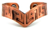 Solid Copper Magnetic Ring #MCR131