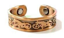 Motorcycle Solid Copper Magnetic Ring #MCR146